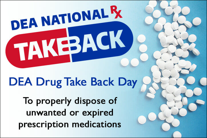 DEA Prescription Drug Take Back Day