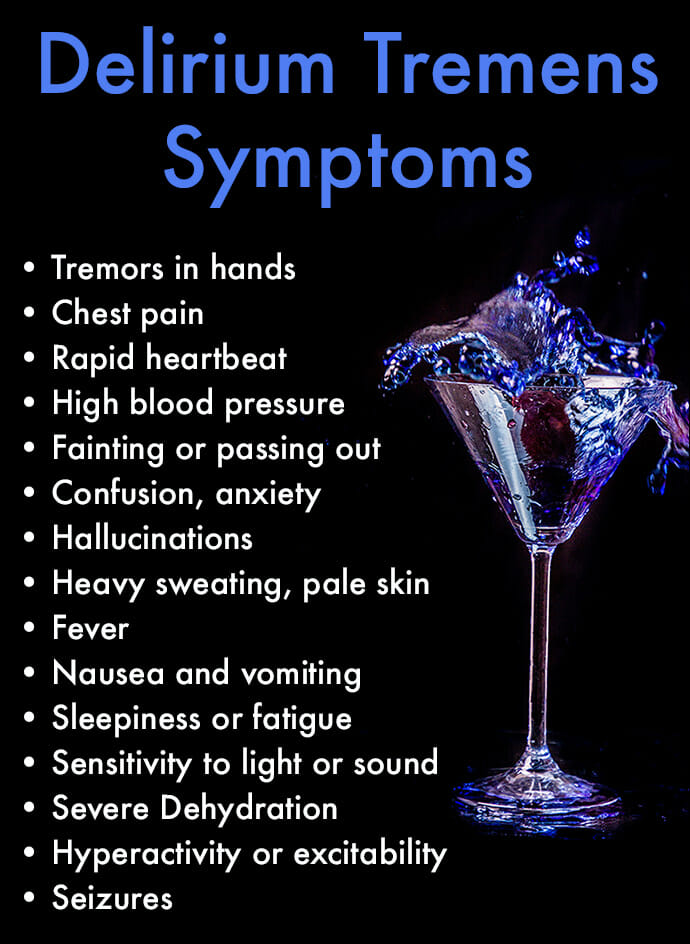 Delirium Tremens Symptoms