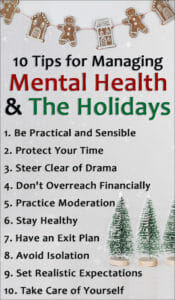 10 Tips For Managing Mental Health And The Holidays - Summit Malibu