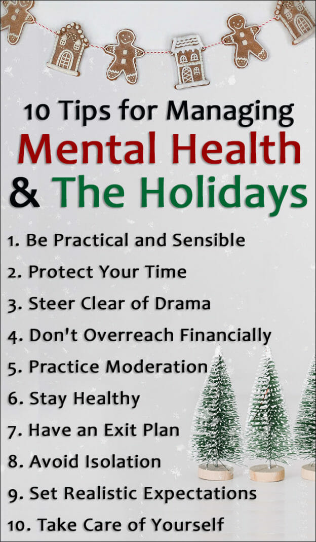 10 Tips For Managing Mental Health and the Holidays - Summit Malibu