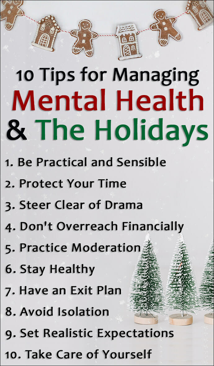 Mental Health and the Holidays Tips