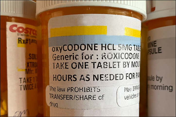 Oxycodone Side Effects and Opioid Addiction