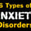 6 Types of Anxiety Disorders Causes, Symptoms, Treatments