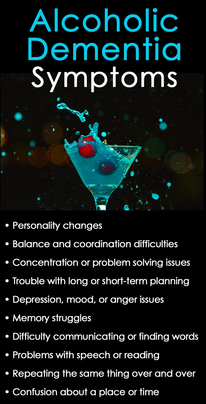 Alcoholic Dementia Symptoms