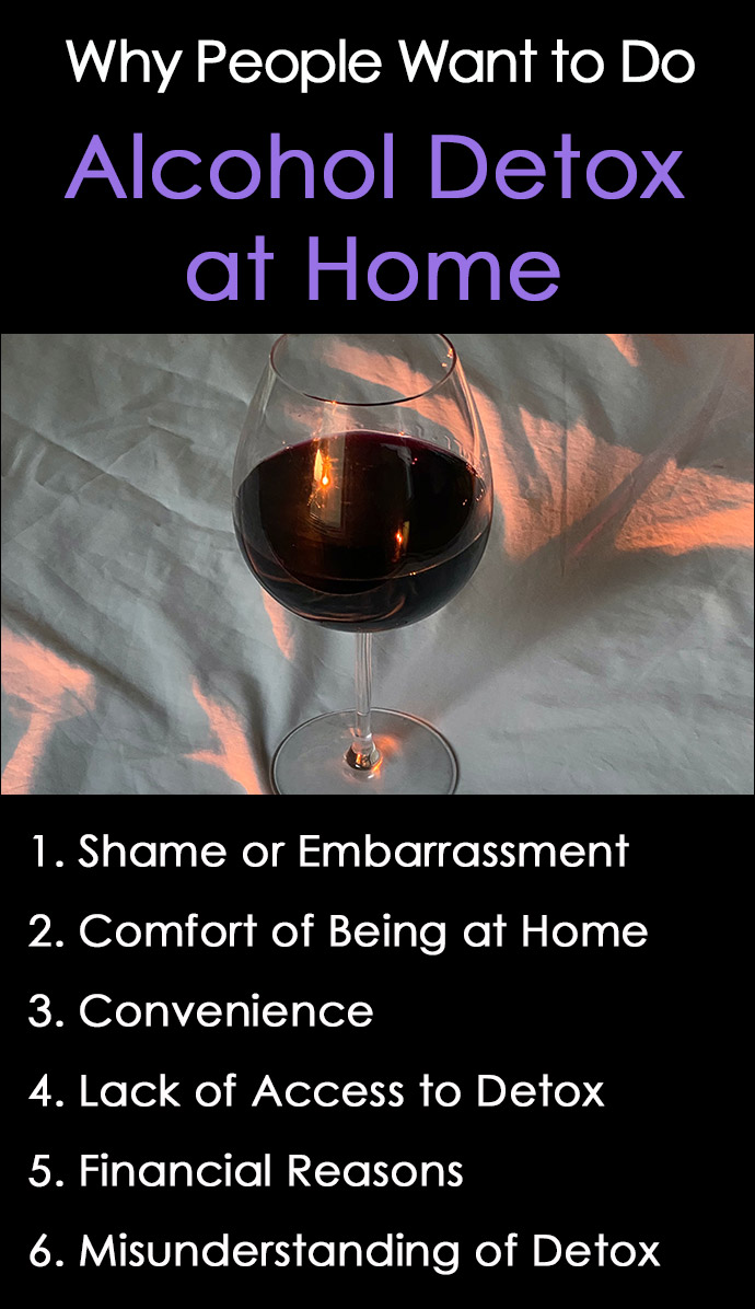 Why People Want to Do Alcohol Detox at Home