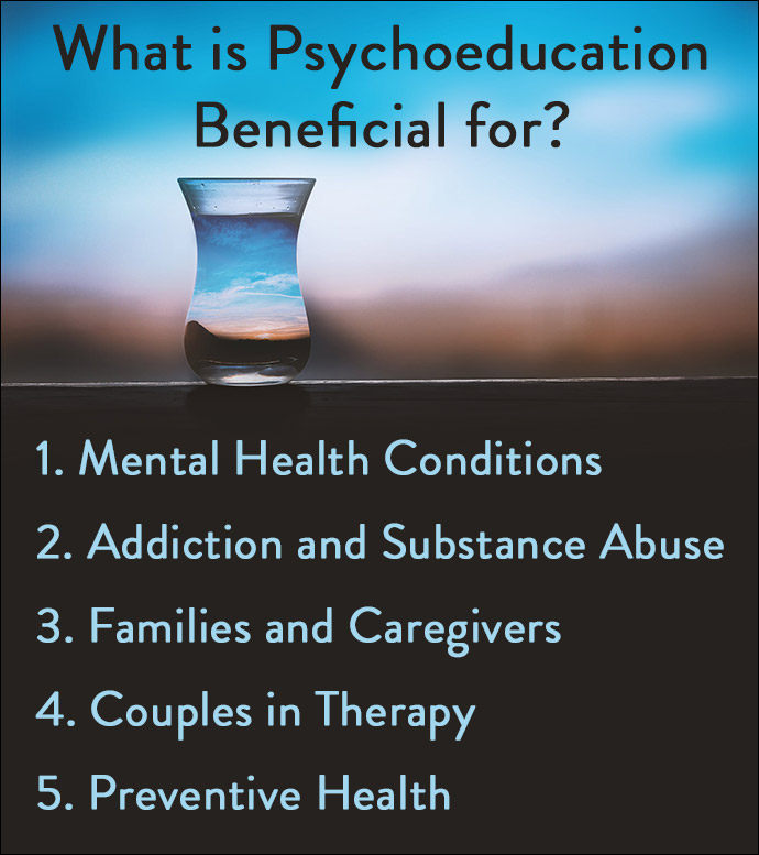 What is Psychoeducation Beneficial for?