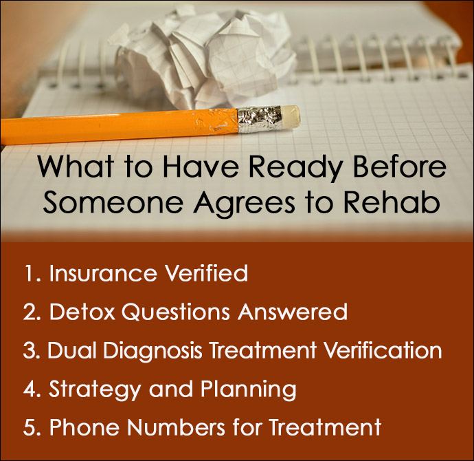 What to Have Ready Before Someone Agrees to Addiction Rehab
